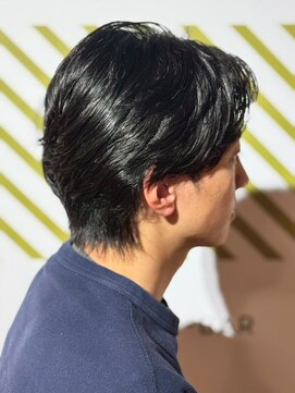 バーバーバー 四谷(BARBER-BAR) ビジネス爽やかニュアンスパーマスタイル