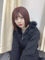 ロンド 表参道店(Lond)&nbsp;ミニウルフレイヤーカット顔周りカット前髪カット韓国ボブ/原宿