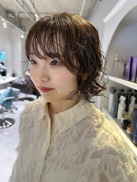 アム(amu) ボブパーマ/パーマボブ/くびれボブ/ミニボブ/ウェーブパーマ