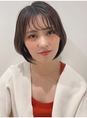 20代/30代/40代/切りっぱなし/ボブ/ミニボブ/ショート