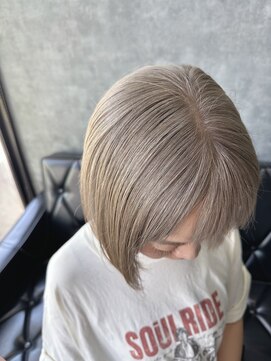 グラック(glac) グレージュ【ダブルカラー】