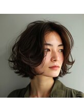 ≪TRAN9UIL graph≫のカットその２。顔周りのこだわりカットでトレンドにも対応◎