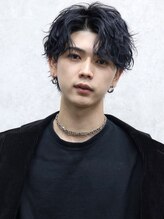 《*パーマの薬剤が染みる方も安心*》クリームの薬剤で頭皮に薬剤が付かないパーマ施術が◎(メンズ/那覇）