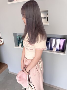 スイヘアデザイン 久留米(suii.. hair design) ホワイトラベンダー/久留米/ダブルカラー/NOBU