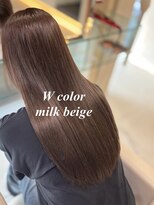 ゴットフロー(GOTTO FLOW)&nbsp;w colorで叶える透明感ベージュ