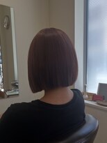 ハチマルハチ ナル 登戸店(808 nalu)&nbsp;ツヤ感ぱつっとボブ