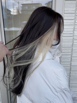 リアン(LIAN) ハイライトカラーミルクティーベージュケアブリーチダブルカラー