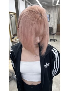 リノート バイ エゴル 名古屋(LINOET by ENGOL) 【LINOET 名古屋】中道晶 pink beige