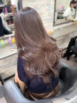 オズ 梅田店(OZ) チョコブラウン/スーパー人毛エクステ80枚