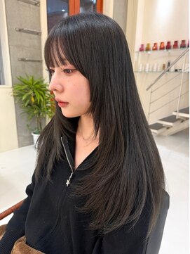 ラ ポルト ドゥ サワ(La Porte de SAWA) 簡単◎1カールミディアムレイヤー×時短ヘア