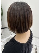 ヘアーメイク クーラ 行橋店(Hair make CURA)&nbsp;髪質改善◎大人可愛いミニボブ30代40代美シルエット