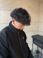 髪屋 紬&nbsp;メンズパーマ/メンズカット/波巻きスパイラルパーマ