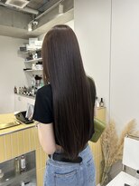 ディジョン(Dijon) 韓国顔まわりレイヤーカットグレージュオリーブベージュブラウン