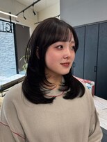 ジアン テラス(GIEN TERRASSE) ミディアム顔周りレイヤー/重めレイヤー