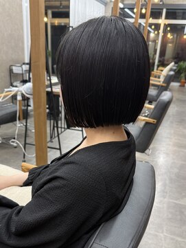 コク 千葉駅西口(COQU) タッセルボブ/ぱつっとボブ/千葉【積田佳奈】