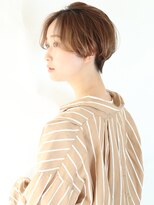 ヘアスタジオルース(HAIR STUDIO LUZ) 40代50代60代の大人ボブ/白髪ぼかしハイライト/堀江/北堀江