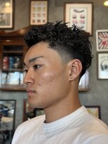 エルエー バーバーショップ 草津店(L.A BARBERSHOP) 店長【橋本】テーパー×ピンパーマ