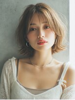 ロッソ 大橋店(Rosso) 柔らかブラウンのニュアンスボブ【大橋】