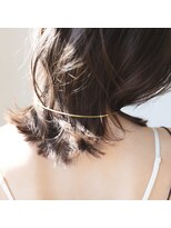 ミット バイ リトル(mit BY LITTLE) くびれヘアグラデーションカラーフェイスフレーミング鎖骨ミディ
