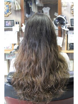 オーバーキャプテンネイキッド(OVER CAPTAIN NAKED) 秋仕様♪ナチュラルグレージュグラデーションカラー