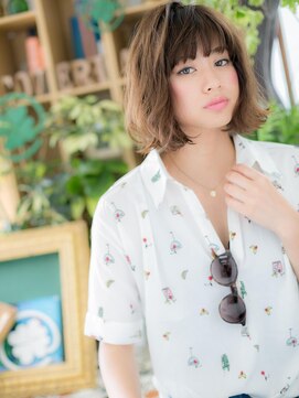 カバーヘア ブリス 上尾西口店(COVER HAIR bliss) *+COVER HAIR+*…色っぽかわいい★小顔スイングカールミディa