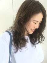 ブーム(BOOM)&nbsp;【大分】アッシュカラーと強めウェーブのデジタルパーマ