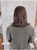 【RICCA aya】ラベンダーベージュの鎖骨ロブ＊