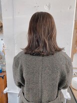 リッカ(RICCA)&nbsp;【RICCA aya】ラベンダーベージュの鎖骨ロブ＊