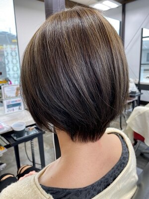 1人ひとりに合わせたカットで理想のヘアスタイルに♪忙しい朝もばっちり決まる再現性◎