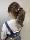 Olive’s by neolive シアーベージュ×ナチュラルアレンジ
