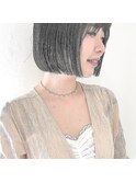 切りっぱなしボブ×シアーボブ