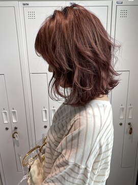 アヴァンス 神戸元町店(AVANCE.) Cherryカラー ボブ 似合わせレイヤー