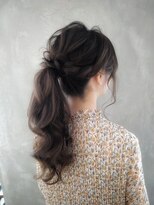 ウルー 博多店(uruu)&nbsp;【ポニーテール】博多/博多駅/ヘアセット/早朝