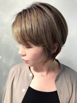 ヘアーアンドスパ フェリーチェ ミチ 野田屋町店(HAIR&SPA felice MICHI) 【feliceMICHI島田和也】ショートハイトーンカラー