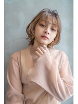 オースティン 門前仲町(AUSTIN)&nbsp;前髪かき上げイメチェンイヤリングカラーラベンダーカラーくびれ