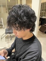 ワークスヘアー(WORKS HAIR) 波巻きスパイラルパーマ