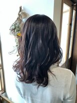 リエットヘアー 杢左店(Lie-et. hair)&nbsp;きれいめコーデ×ヴェールウェーブ/ミディアム/ココアグレージュ