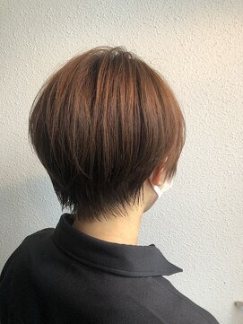 ギブ(give) 透明感カラー×ショート