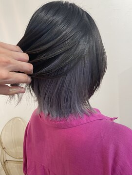ラニヘアサロン(lani hair salon) 【インナーカラー】ブルーラベンダー