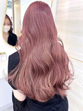 エルバイラビス 大宮(elu by lovis) 《Kanna》ピンクカラー/ピンクアッシュ/韓国/似合わせカット