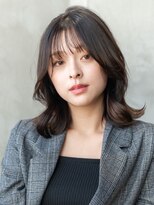 イオ 本厚木(io)&nbsp;韓国レイヤーくびれ似合わせカットイメチェン小顔ワイドバング