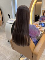 アドラーブル けやき通り店(adorable)&nbsp;大人可愛い髪質改善カラーラベンダーグレージュ透明感