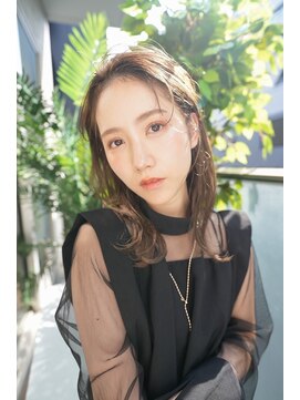 ジーテ(gite) 外ハネレイヤー/ウェットヘア/横浜/横浜綱島/髪質改善