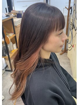 マルクヘアケア(MALQ HAIR CARE) 春色インナーカラー