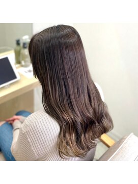 カレンアンドエクラート 大宮(KAREN&ECLART) 髪質改善　艶髪　ストレート　縮毛矯正　暗髪　韓国風　ロング