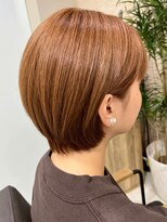 アイウィル(Ai WilL)&nbsp;丸みボブ　フルバング　レイヤーボブ　キャラメルブラウン