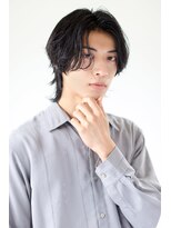 【佐藤翼】ニュアンスパーマでつくるラフにキマるメンズウルフ