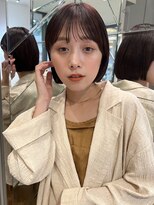 トリコ ショップアンドヘアサロン(tricot shop hair salon) ボブ／ぷつっとボブ／ワンレングス／シースルーバング