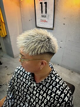 メンズ ラピス(Men's Lapis) ハイトーンtheアップバング