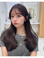 アフロートリノ(AFLOAT Leino) 大人可愛いレイヤーカット秋カラーグレージュ顔まわり銀座美容室